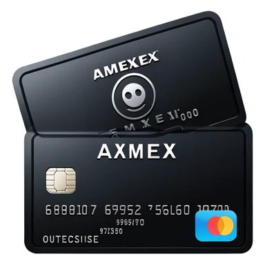 Black Amex  sticker