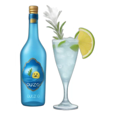 ouzo sticker