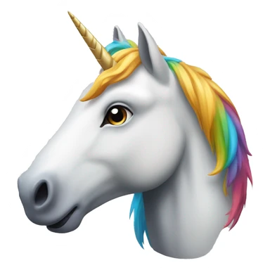 Une licorne qui pète  sticker