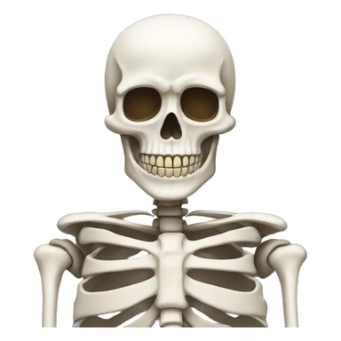 skeleton shows class sticker