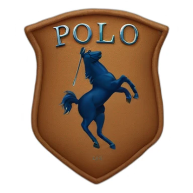Polo Ralph lauren logo sticker