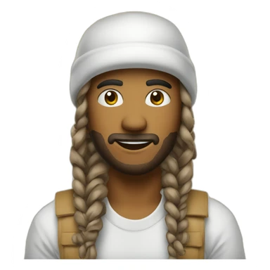 signe jul doigts rappeur francais sticker