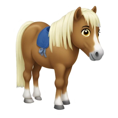 Poney qui vomie sticker