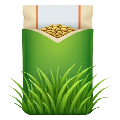 seed grass packet pocket sticker