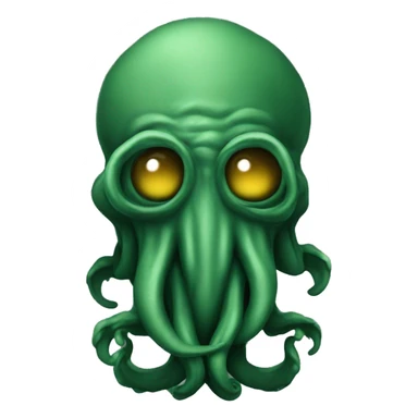 Cthulhu behind camera sticker
