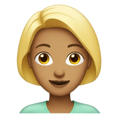 Woman shopping sticker