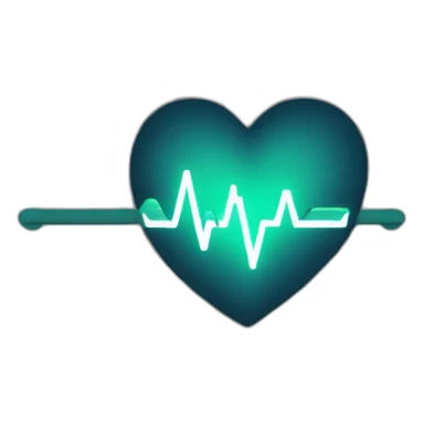 cardiogramme sticker