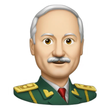 Alexander Lukashenko working sticker