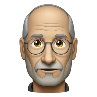 homeless steve jobs sticker