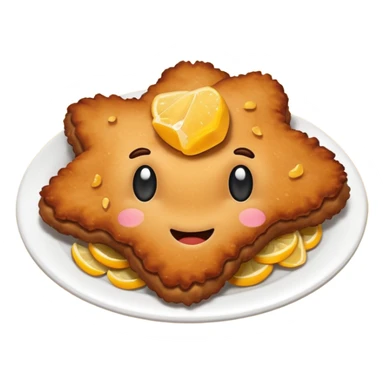 Lil black schnitzel  bits sticker