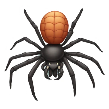 araña enojada sticker