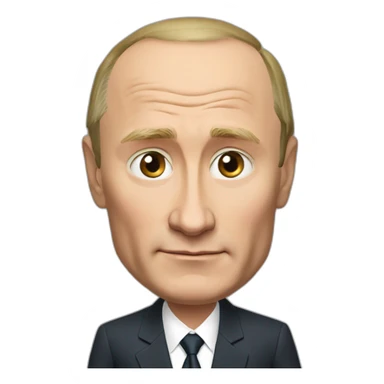 vladimir-putin is crab sticker