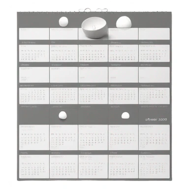 modern-clean-2025-wall-calendar sticker
