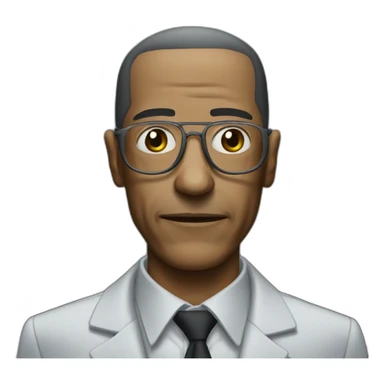Gus fring neutral face sticker