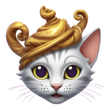 Genie cat sticker