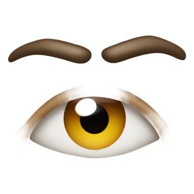 Eye twitch annoyed  sticker