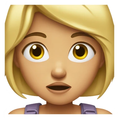 Girl with so much anger sticker