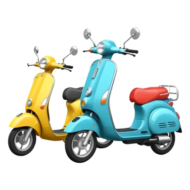 Many Scooters sticker