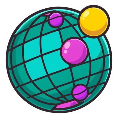 disco ball sticker