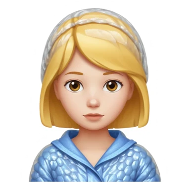 girl wrapped in bubble wrap sticker