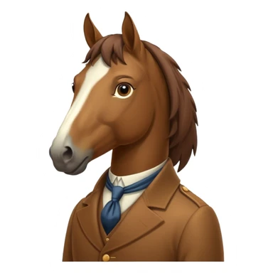 Gentleman Horse  sticker