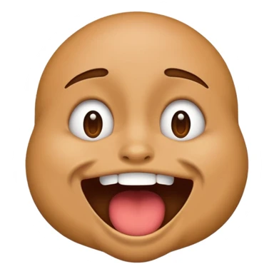 Make a emoji trying not to laugh sticker