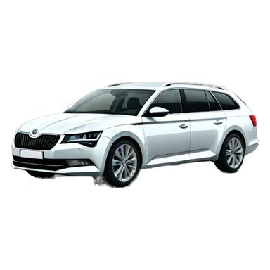 skoda superb combi sticker