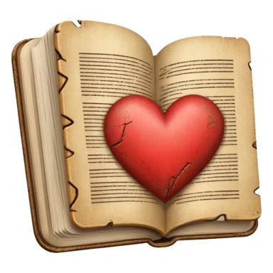 The beige bookish heart  sticker