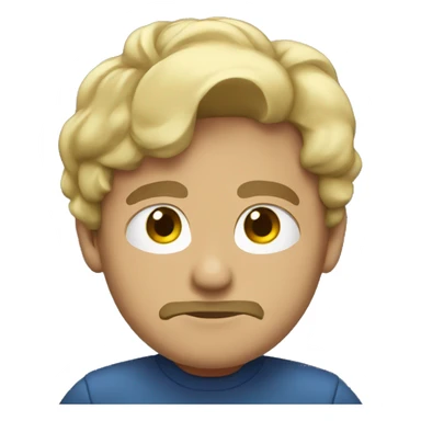 persona escuchando sticker