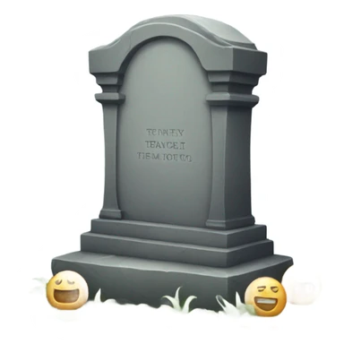 tombstone sticker