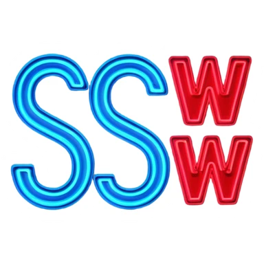 bright sign that says "SS Win!" sticker