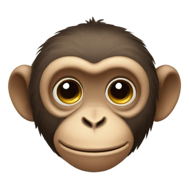 Monkey with bird’s body sticker