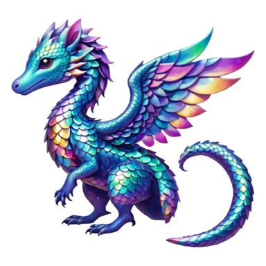 mystical animal sticker