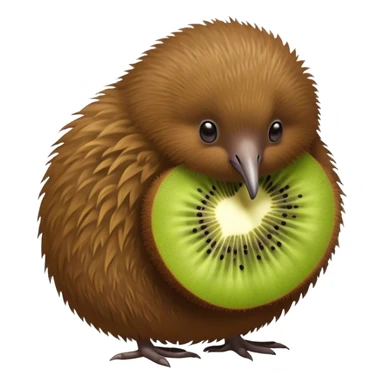 Nz kiwi bird sticker