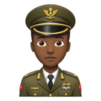 South African soldiers sticker