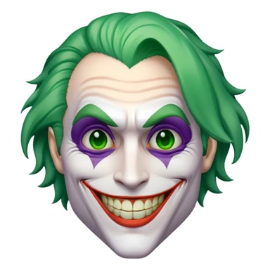 Joker laughing  sticker