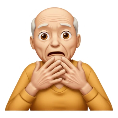 two hands stand alone making a choking gesture sticker