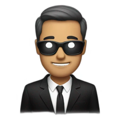 men in black sticker