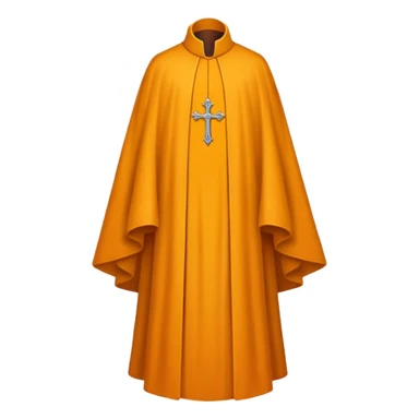 saffron cassock sticker