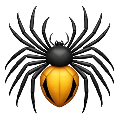 Una estrella con una araña adentro sticker