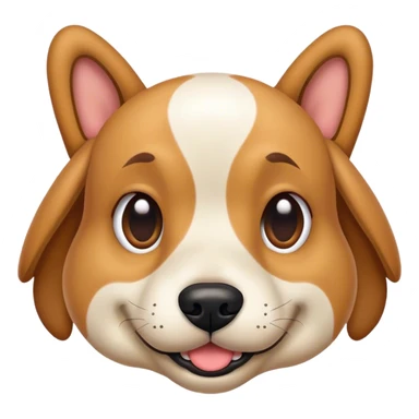 Dog messing around sticker