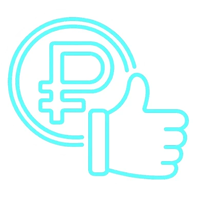 Сгенерируй мне такой значок, в стиле голограммы. На пнг фоне (без фона) sticker