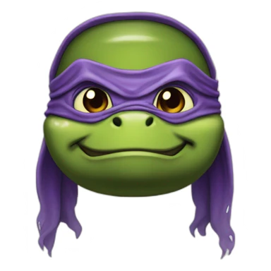 teenage mutant ninja turtle head sticker