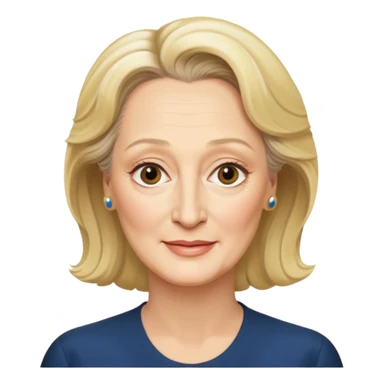 meryl streep sticker