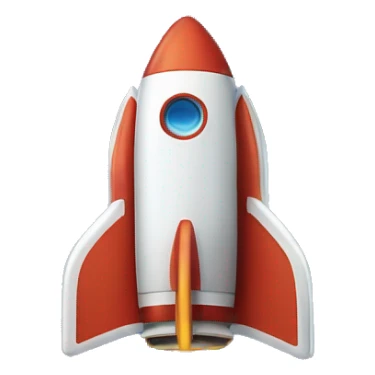 rocketship with the name OMENDUS written on the side of it sticker