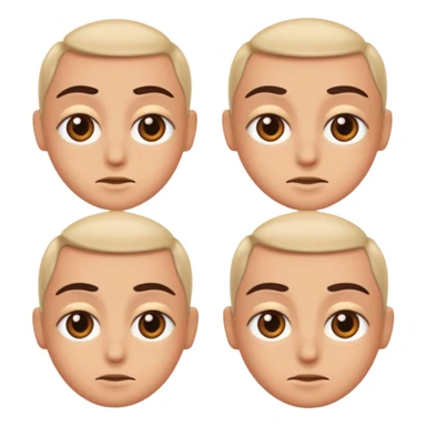 eyes facing different directions  sticker