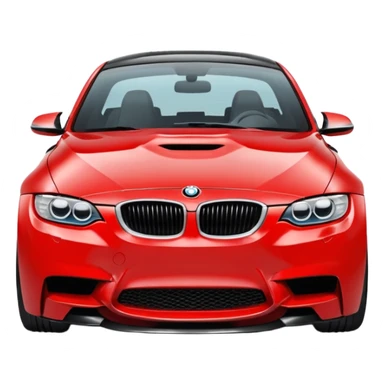 M3 bmw car red sticker