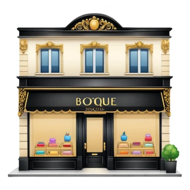 Parisian store sticker