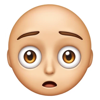 a emoji of eye twitching  sticker