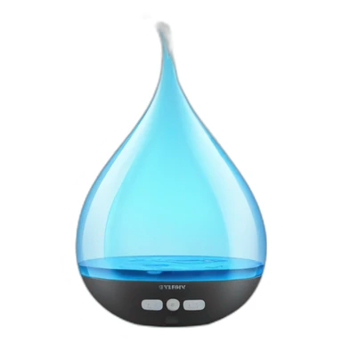 Anti gravity Water droplets Humidifier  sticker